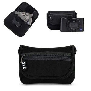 Compact Case Pouch Sleeve for Canon G7X G9X SX620 Sony ZV-1 II ZV1 ZV-1F ZV1F...